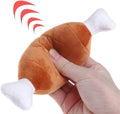 Pet Plush Chicken Leg Squeaker Chew Toy