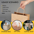 Kraft Paper Retro Brown Bag