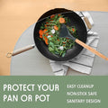 Kitchen Wooden Handle Silicone Spoon