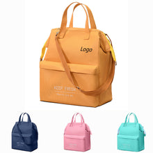 Oxford Lunch Tote Bag With Shoulder Strap