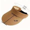 Straw Sun Visors