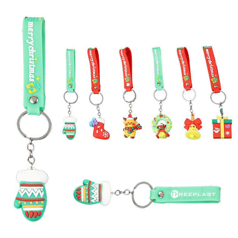 Merry Christmas Keychain