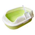 High-Sided Open-Top Cat Litter Box