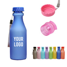 Outdoor Sports Seal Candy Color Frosted Water Cup