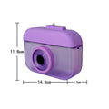 13 Oz Camera Shape Straw Plastic Cup