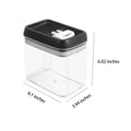 50.72oz Plastic Transparent Food Storage Container