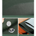 A7 Lichee Pattern Portfolio Envelope Case File Bags Document Holder with Snap Closure