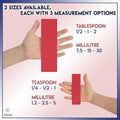 Small Flat 3-in-1 Measuring Spoons