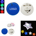 Glow In The Dark Led Button Badge