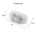 Compact Contact Lens Case With Tweezers Remover Tool Stick