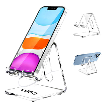 Portable Transparent Mobile Phone Stand