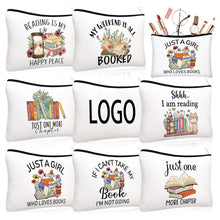 Full Color Canvas Multi Purpose Organizer Zipper Pouch