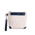Custom Logo Mini Canvas Tote Bag With Pu Wrist Strap