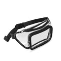Clear PVC Waist Pack With Zipper Pocket