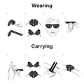 Foldable Slap Sunglasses