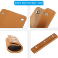 Handbag Handle Wrap Covers PU Leather 3 Clasps