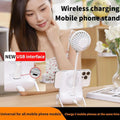 15W Mini Chair Wireless Fast Charger With Speaker Function