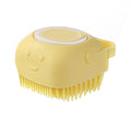 Pet Bath Silicone Brush With Shampoo Dispenser