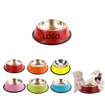 13.3OZ Stainless Steel Non-Skid Dog Bowl