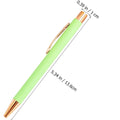 Push-Action Metal Ballpoint Pen