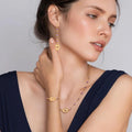 Natural Stone Beads Bohemian Jewelry Set