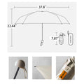 5 Fold 8 Bone Capsule Sunscreen Vinyl Umbrella