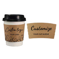 Custom Premium Printed Coffee Cup Sleeves