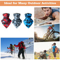 Scarf Mask Bandana With Ear Loops Neck Gaiter Quick Dry