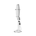 Electric Handheld Milk Frother W/Holder