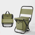 3-in-1 Folding Chair Outdoor Fishing Ice Pack Chair