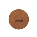 PU Leather Coaster