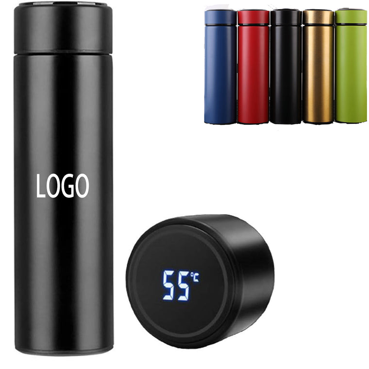17Oz Smart Water Bottle Stainless Steel Vacuum Flask