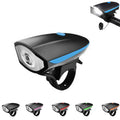 Super Bright Bike Lights Set with Speaker USB Rechargeable
