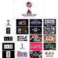 Custom Made Flags For The 2026 World Cup (Host Nations)