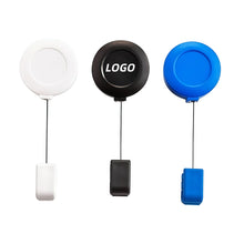 Work Permit Clip Badge Retractable Clip