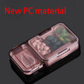Travel Pill Box with Pill Cutter Splitter