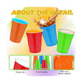 Colored Plastic Cups Disposable