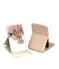 Leather Mini Folding Mirror
