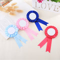 Tinplate Ribbon Badge Ceremonial Event Pin