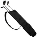 Black Lightweight Golf Bag with Cushioned Shoulder Strap