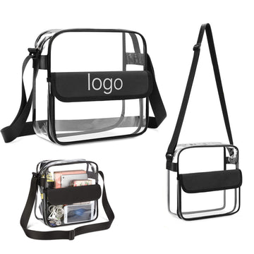 Clear PVC Cross Body Bag
