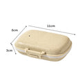 8 Compartments Travel Pill Organizer