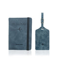 RFID Blocking Credit Card Holder And Luggage Tag Set