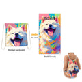 2-in-1 Beach Towel Tote Bag
