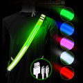 High Visibility Reflective Sash For Walking At Night
