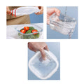 Square Glass Food Containers With Lids