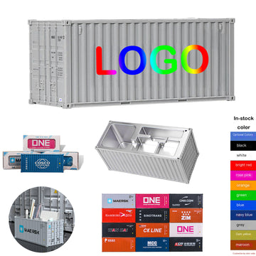 Shipping Container Model Desk Organizer