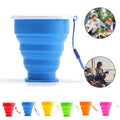 Collapsible Silicone Cup With Lid