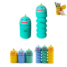 Silicone Retractable Pencil Case