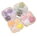 Makeup Foundation Sponges Set 4pcs With Plastic Storage Case